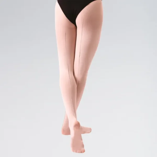 Silky Dance Seamed Footed Tights
