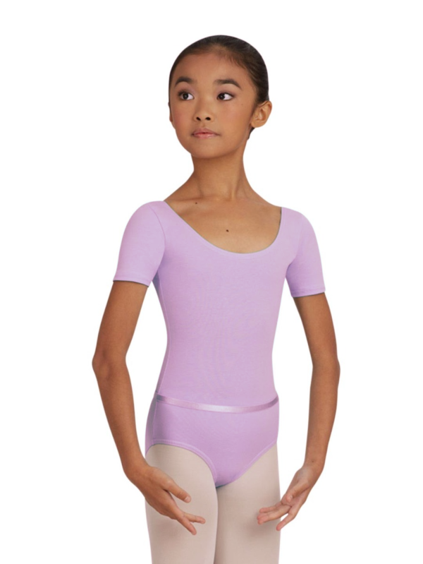 Capezio Scoop Neck Short Sleeve Leotard