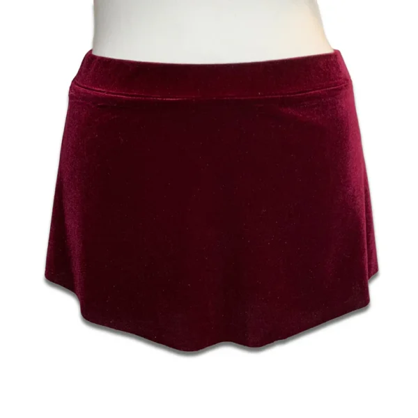 Tendu Sleek Velvet Skirt