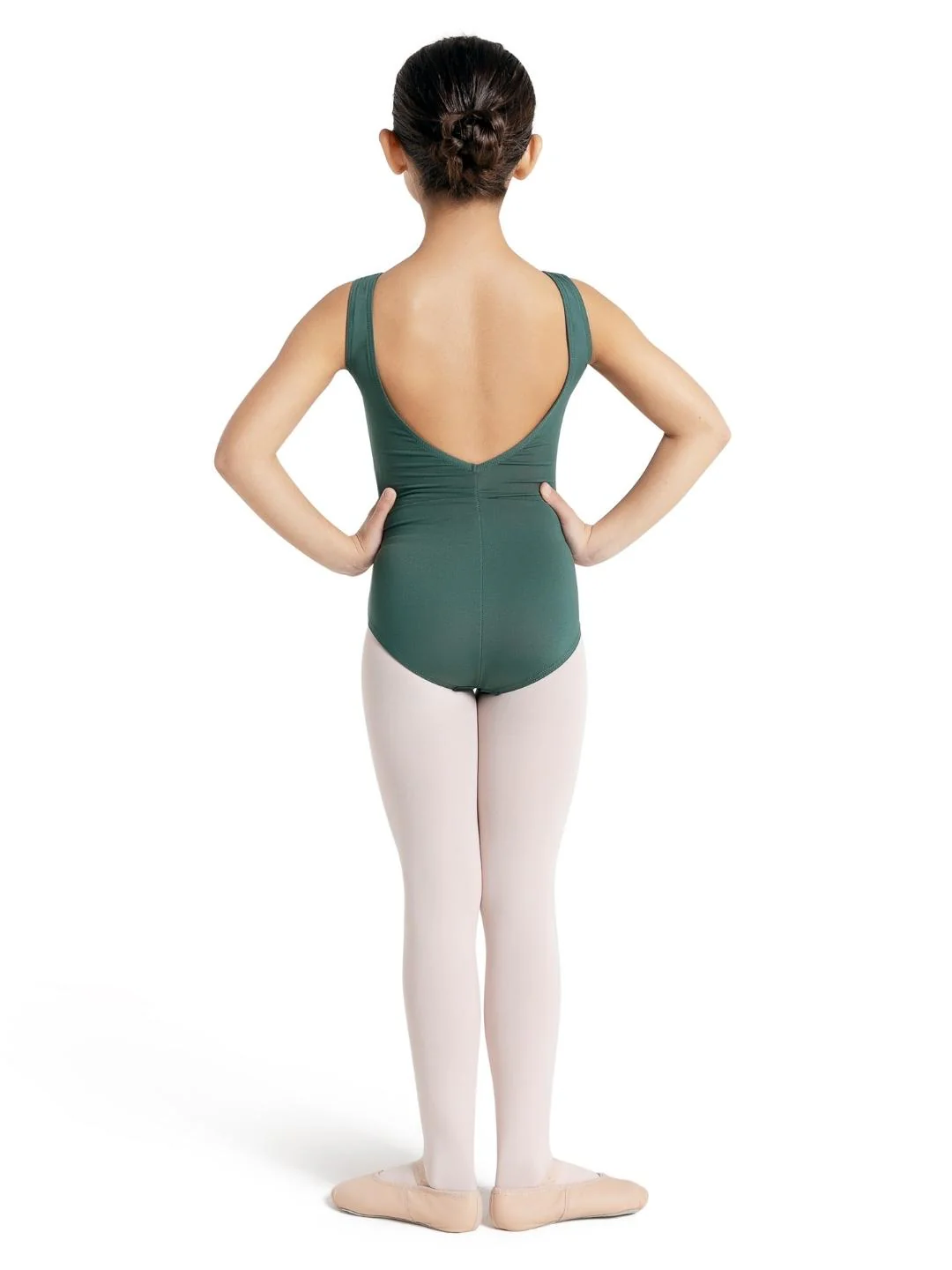 Capezio Studio Collection Low V Back with Pinch Tank Leotard - Image 4