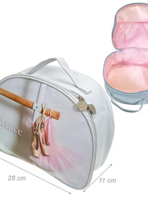 Girardi Pointes print hanging saffiano cosmetics